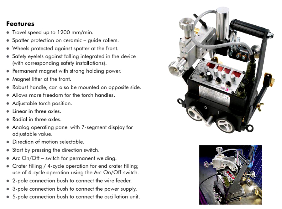 abi-car welding tractors